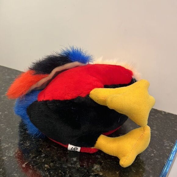 Plush Land Bright Multi Color Stuffed 10” Rooster Animal Toy - Picture 5 of 9
